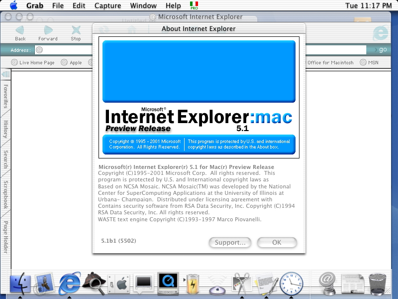 internet explorer 6 emulator mac